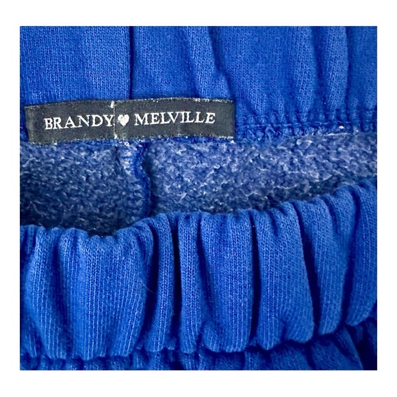 BRAANDY ❤️ MELVILLE Women's Fleece Sweatpants Blue Size S - Picture 4 of 6